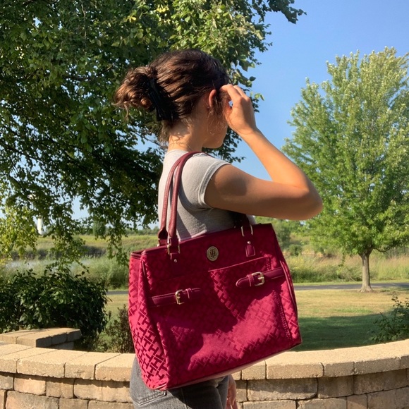 Vintage Authentic Tommy Hilfiger Shoulder Bag - Picture 1 of 7